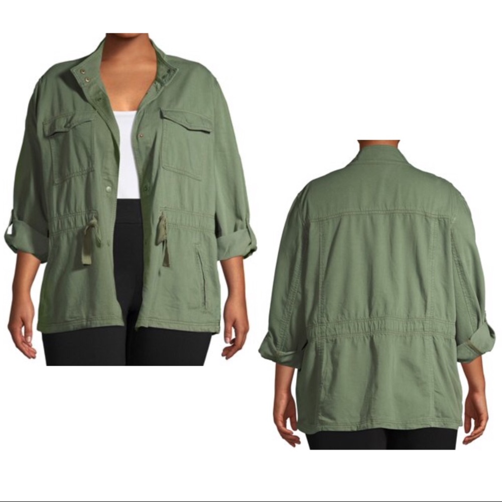 NWT Terra & Sky Utility Jacket 3X